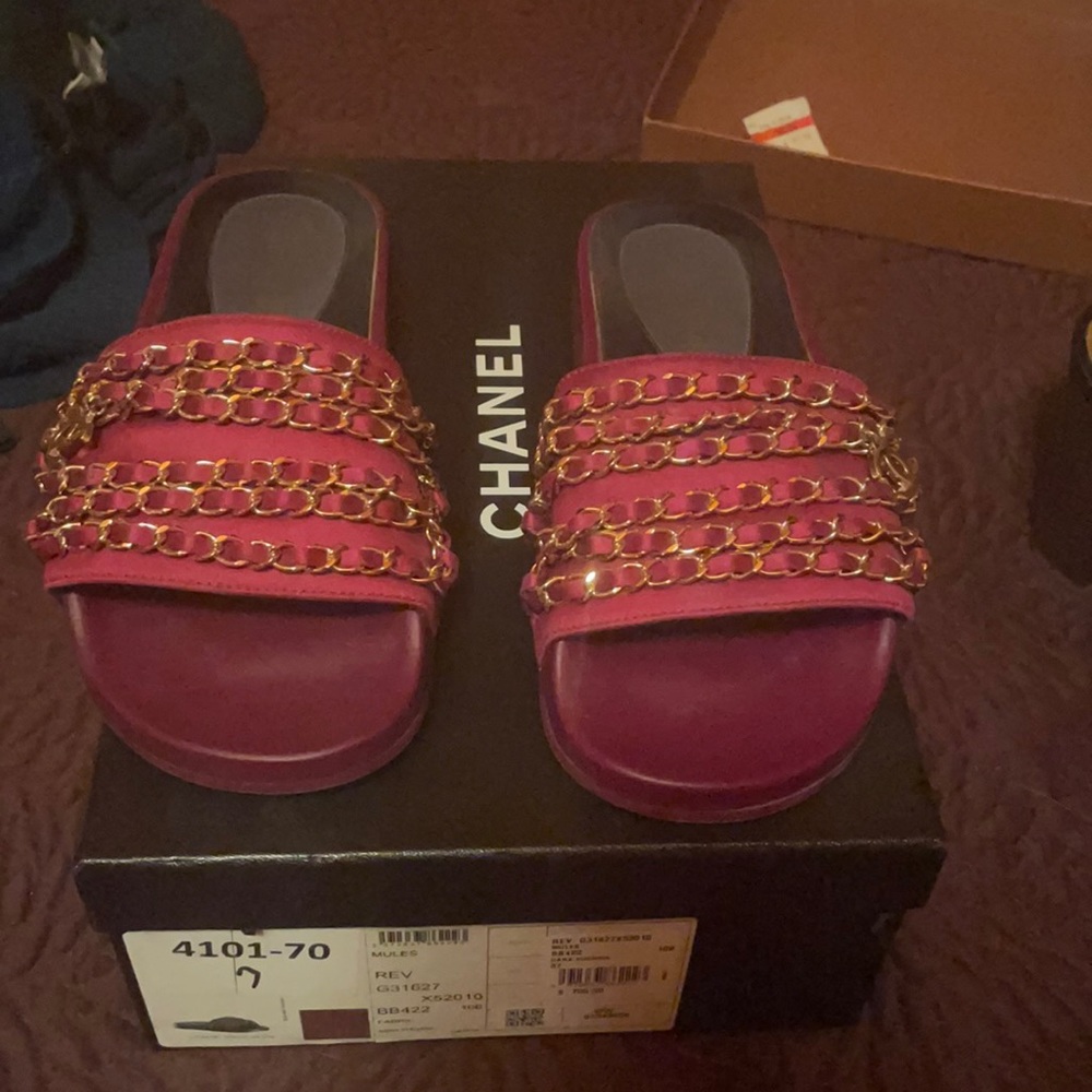 Auténtica Chanel Mules